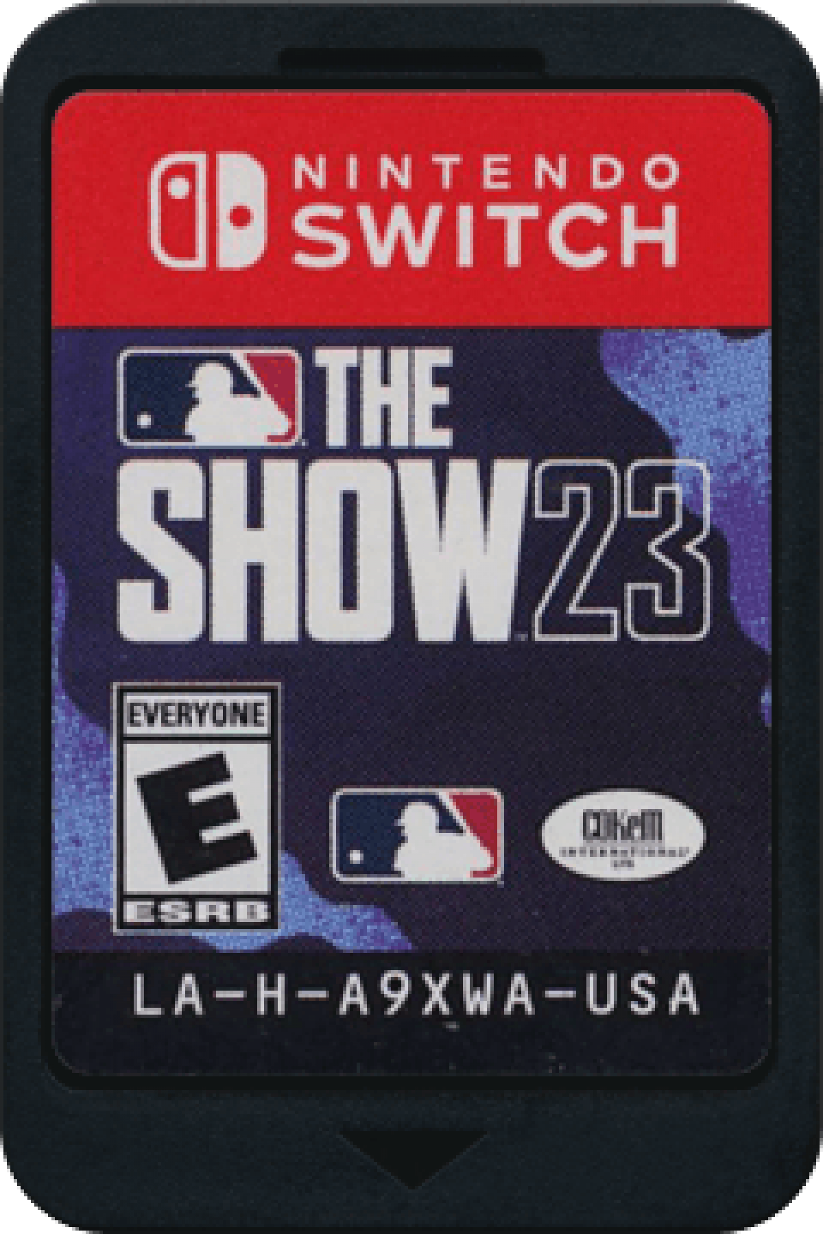 MLB The Show 23 cartridge for Nintendo Switch (NS) baseball video game