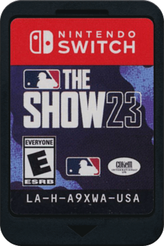 MLB The Show 23 cartridge for Nintendo Switch (NS) baseball video game