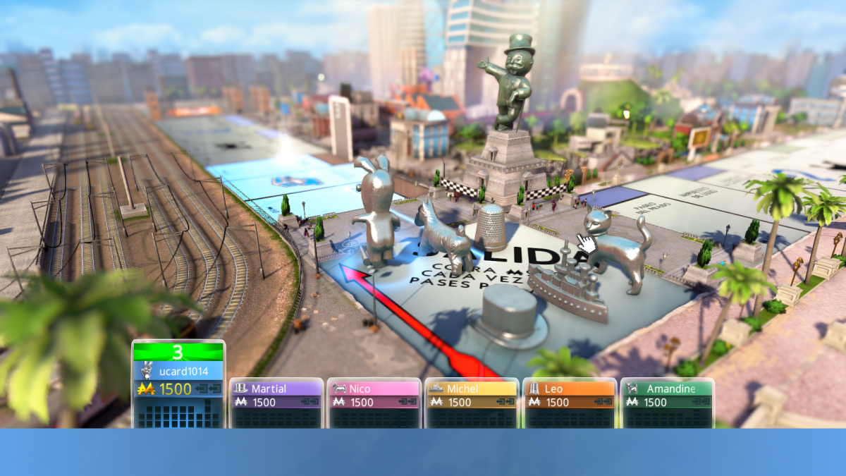 Monopoly Family Fun Pack gameplay for PlayStation 4 video game.