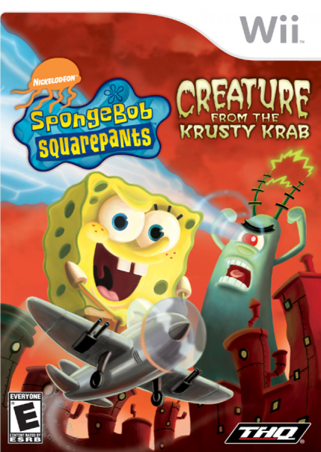 SpongeBob SquarePants: Creature from the Krusty Krab cover art for Nintendo Wii (Wii) video game