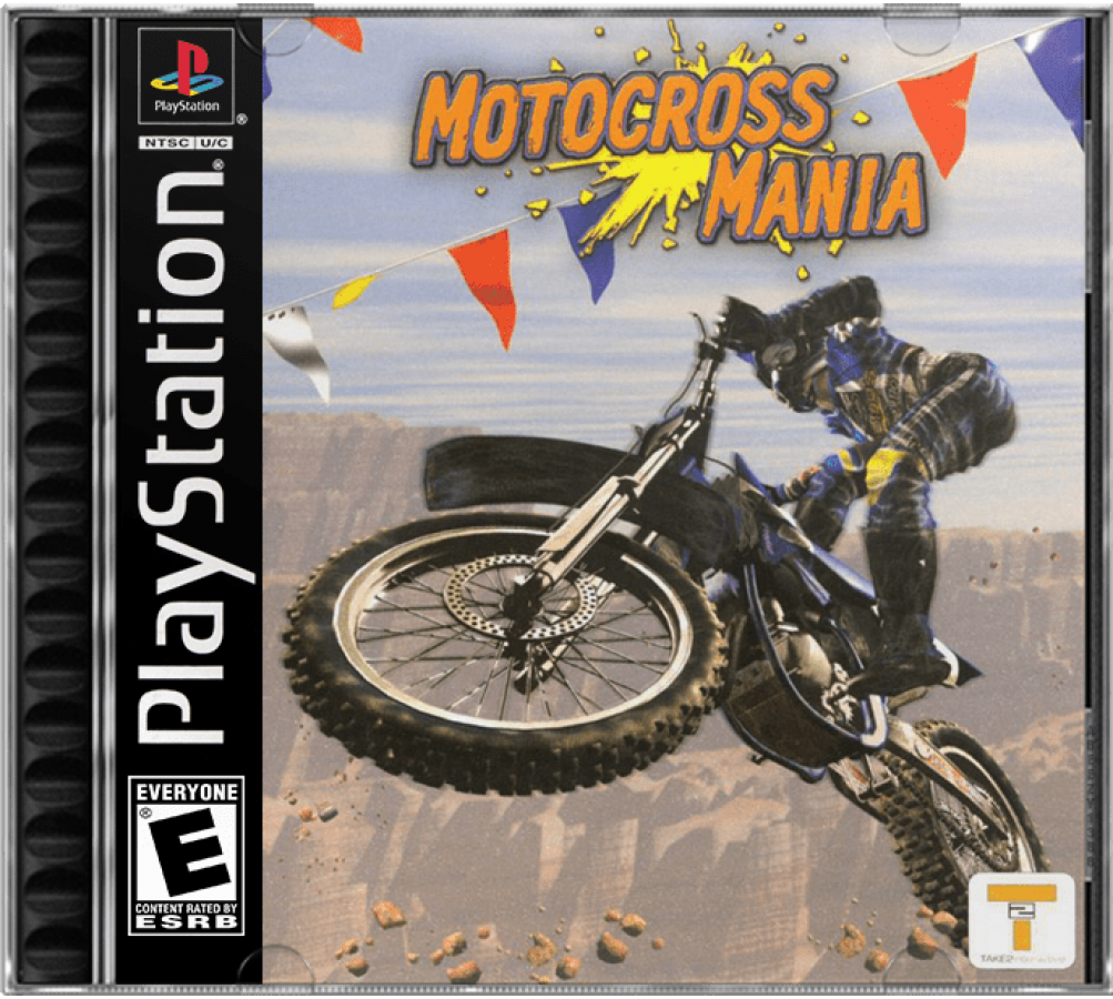 Motocross Mania cover art for PlayStation 1 (PS1) video game