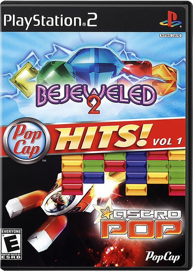 PopCap Hits Vol. 1 cover art for PlayStation 2 (PS2) video game