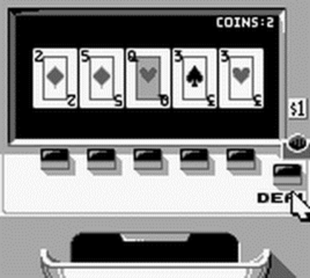 Caesar's Palace gameplay for Nintendo Game Boy