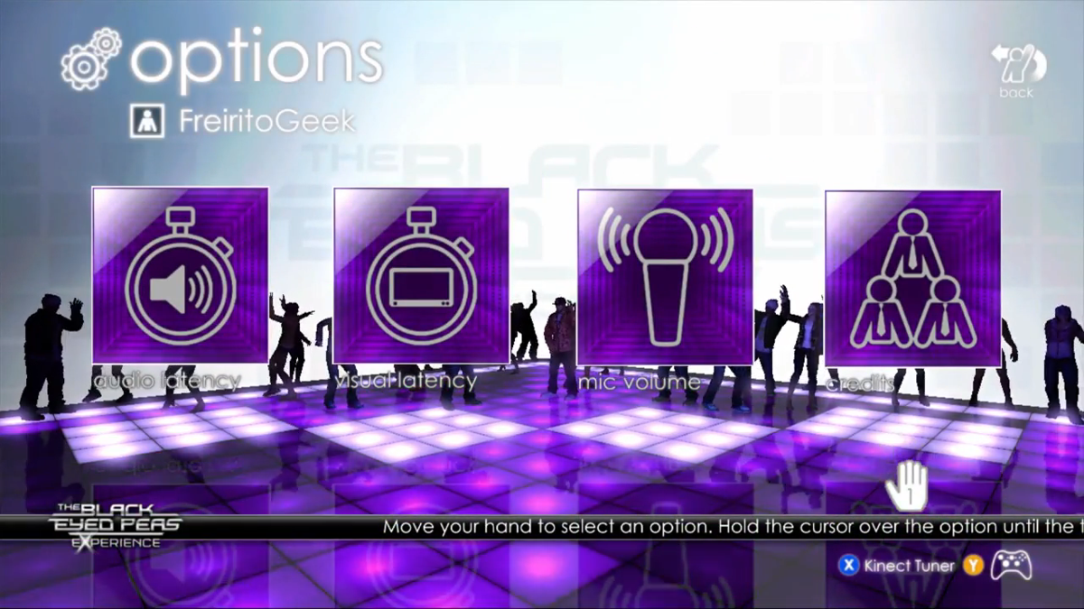 The Black Eyed Peas Experience gameplay for Xbox 360 (X360) motion-controlled dance rhythm video game