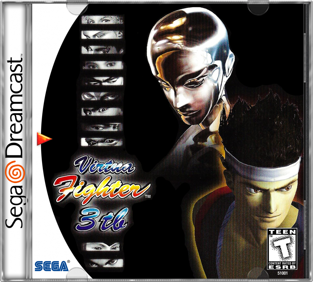 Virtua Fighter 3tb cover art for Sega Dreamcast (DC) video game