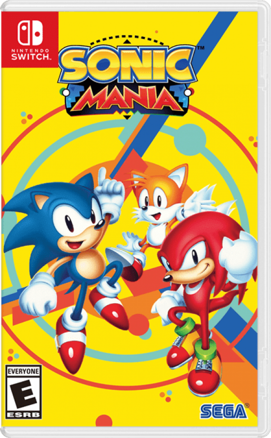 Sonic Mania cover art for Nintendo Switch (NS) video game