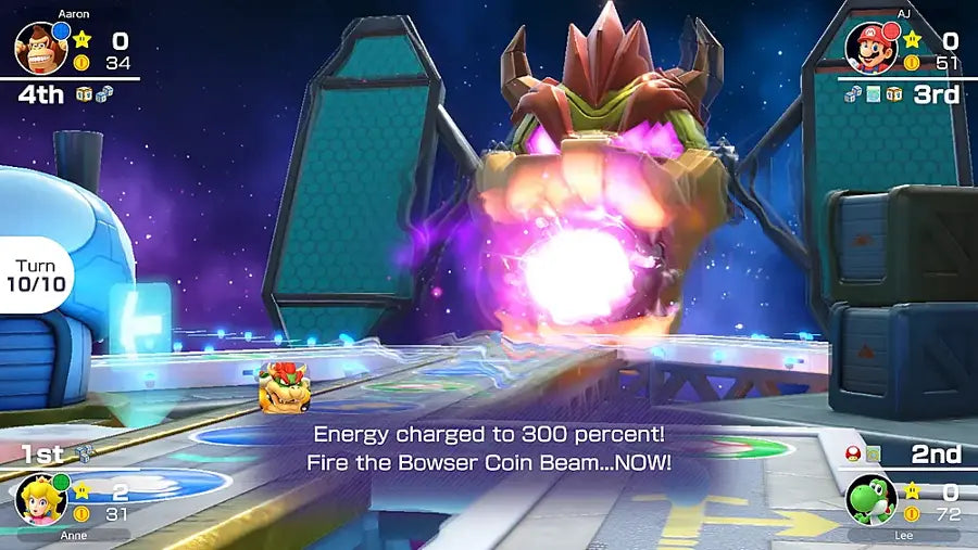 Mario Party Superstars gameplay image for Nintendo Switch NS video game