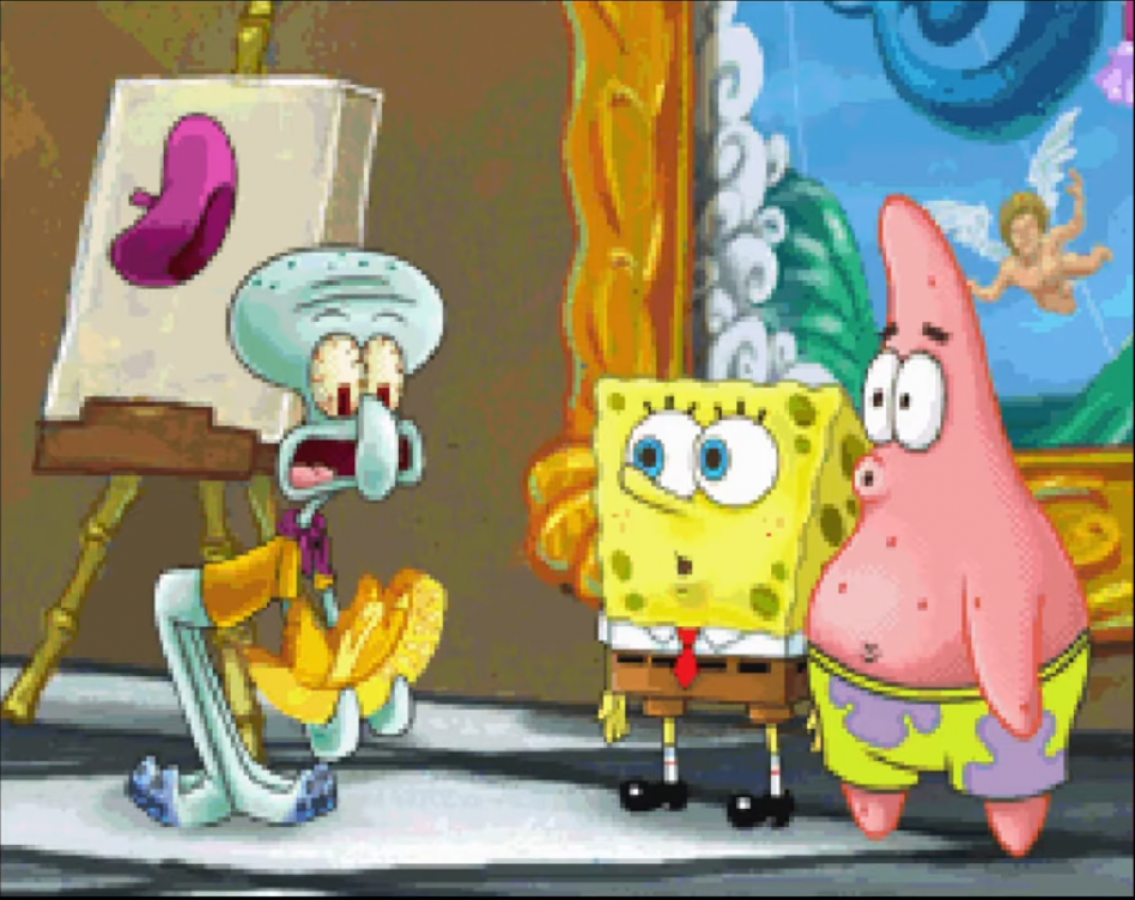 SpongeBob Atlantis SquarePantis Nintendo DS video game, action adventure, cartoon-based gameplay, Nickelodeon title, handheld console release gameplay