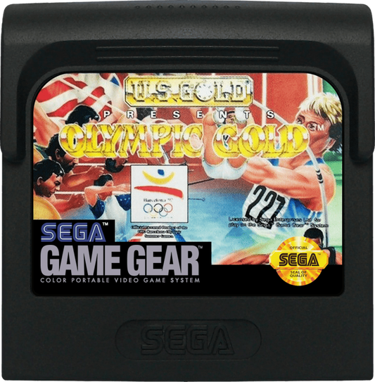 Olympic Gold Barcelona 92 cartridge for Sega Game Gear (GG) video game