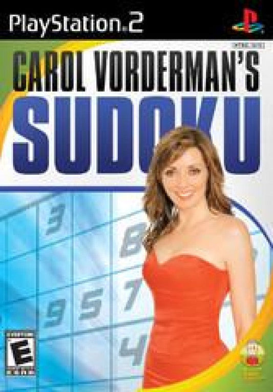 Carol Vorderman's Sudoku cover art for PlayStation 2 (PS2) video game