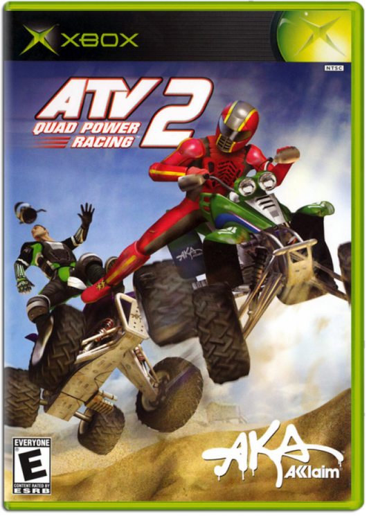 ATV Quad Power Racing 2 cover art for Xbox (XBOX) video game