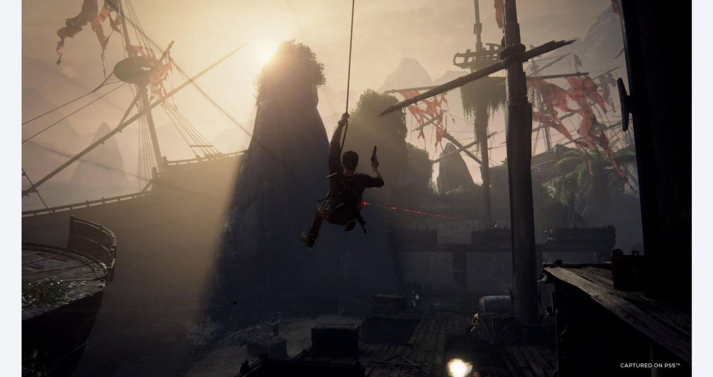 Uncharted: Legacy of Thieves Collection gameplay for PlayStation 5 (PS5) action adventure video game