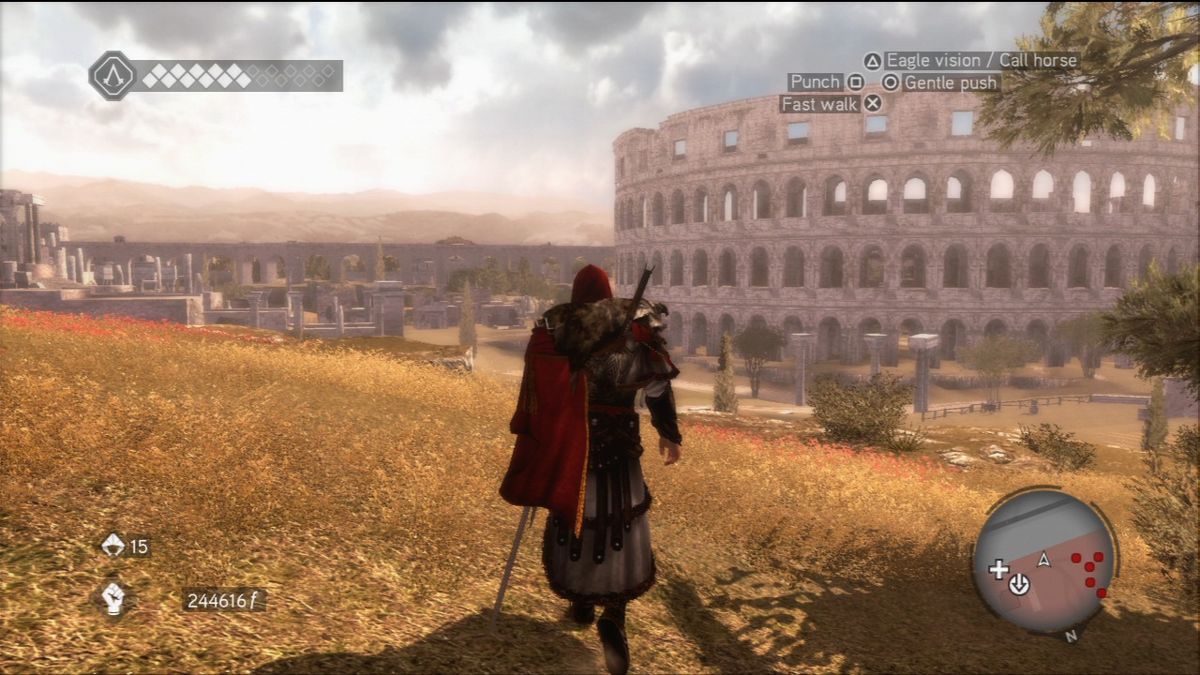 Assassin’s Creed Brotherhood Greatest Hits PS3 featuring action adventure gameplay with Ezio and Renaissance Italy gameplay