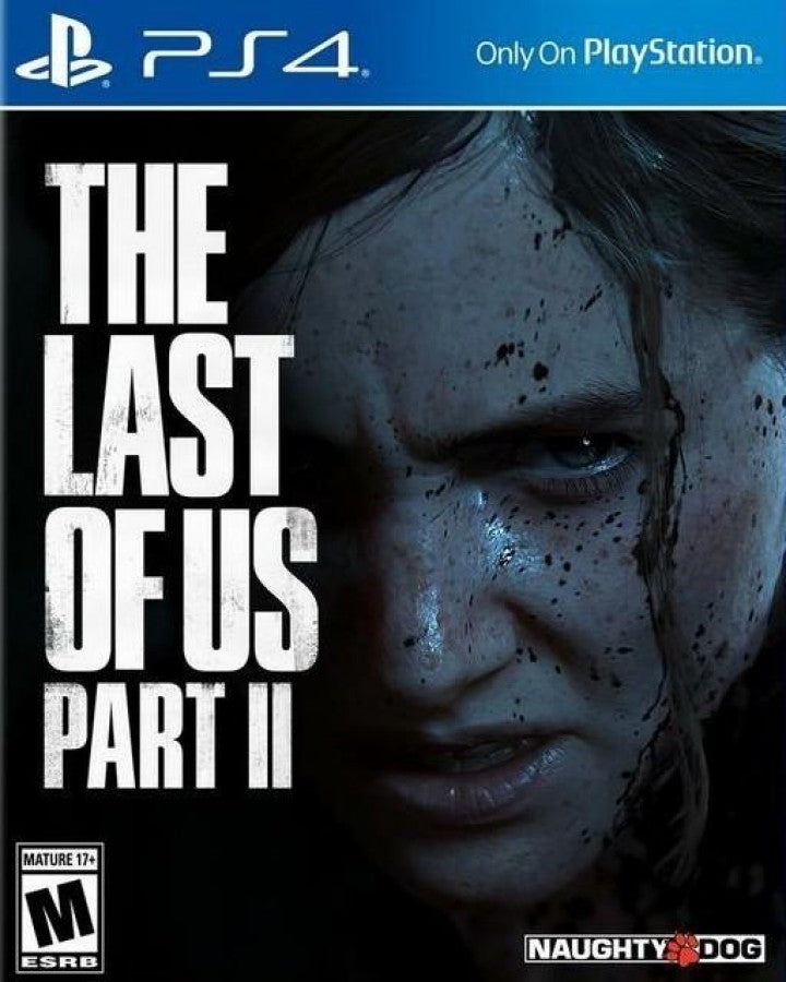 The Last of Us Part II cover art for PlayStation 4 action adventure game