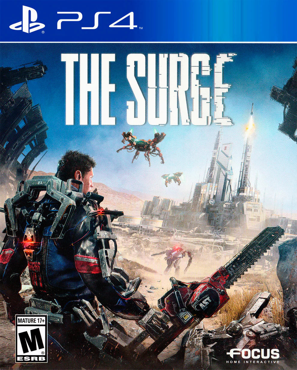 The Surge cover art for PlayStation 4 (PS4) video game