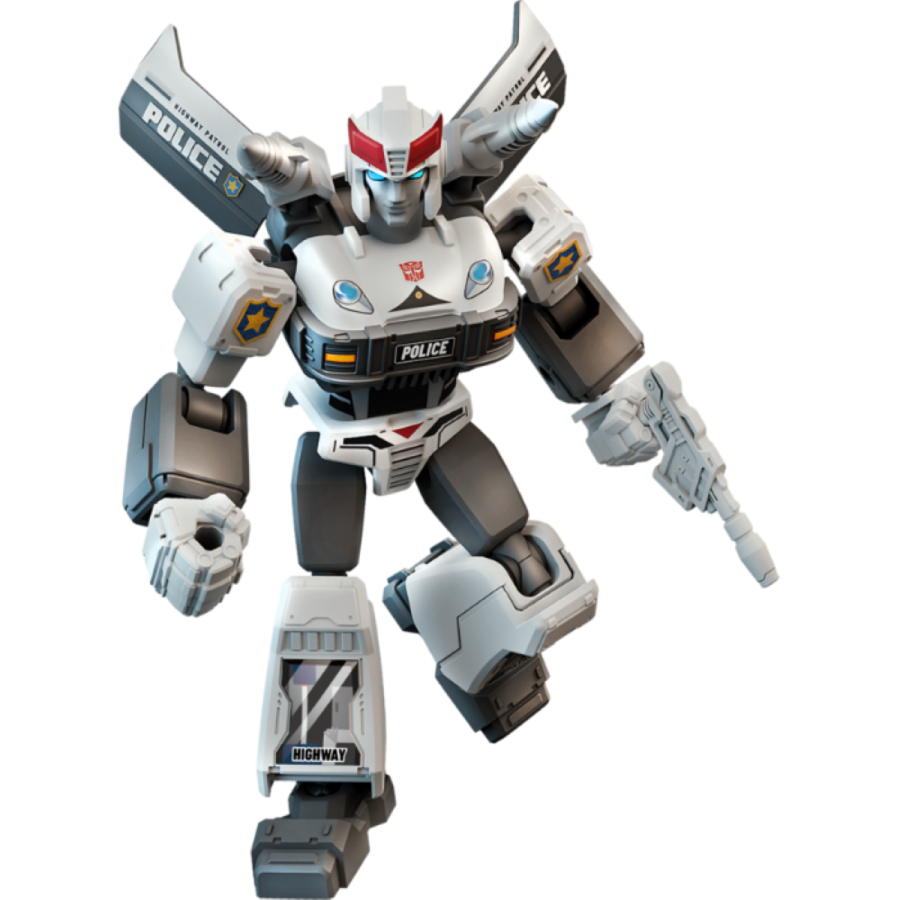 Prowl Blokees Transformer 4 inch Galaxy Version 01 Rollout Figure Blind Box Collectible Autobot