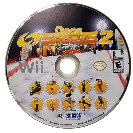 Deca Sports 2 disc for Nintendo Wii (Wii) video game