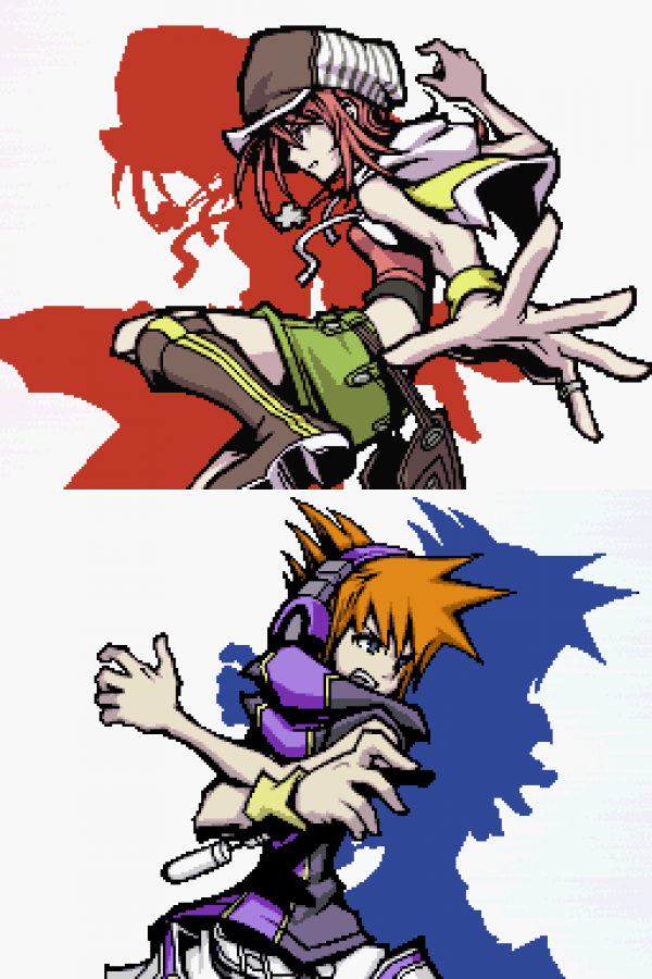 The World Ends With You gameplay for Nintendo DS (DS) action role-playing video game
