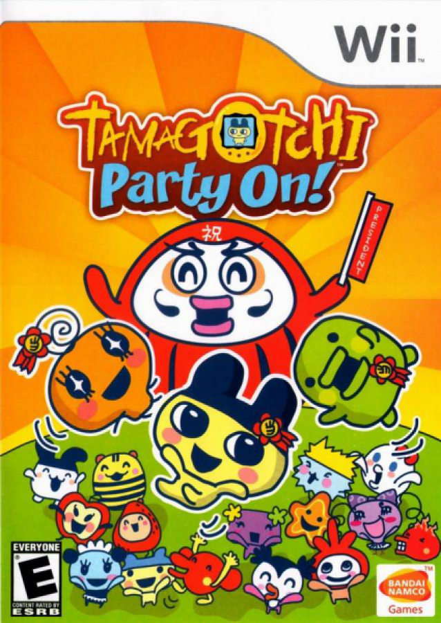 Tamagotchi Party On cover art for Nintendo Wii (Wii) video game