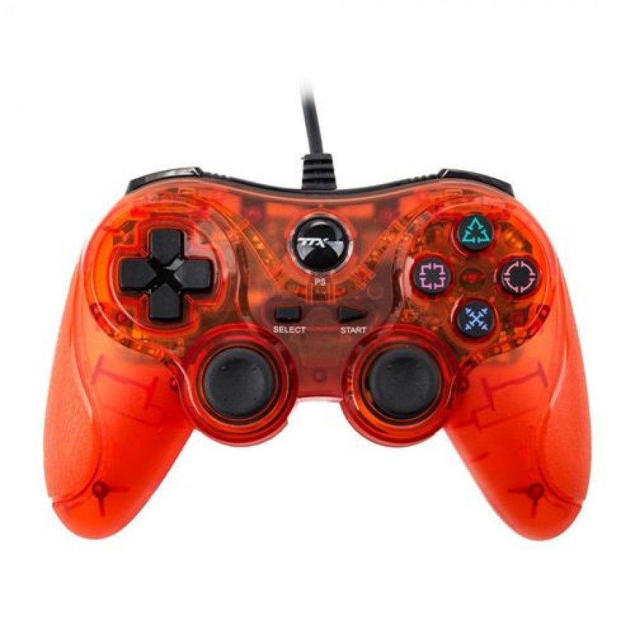 TTX Tech PS3 wired controller random color accessory for PlayStation 3 PS3