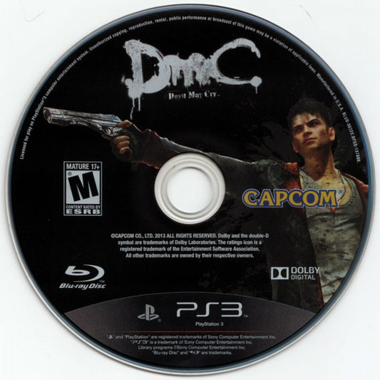Devil May Cry Walmart Exclusive retro PlayStation 3 video game Devil May Cry action adventure hack and slash demon combat stylish gameplay supernatural battles console title PlayStation 3 release disc