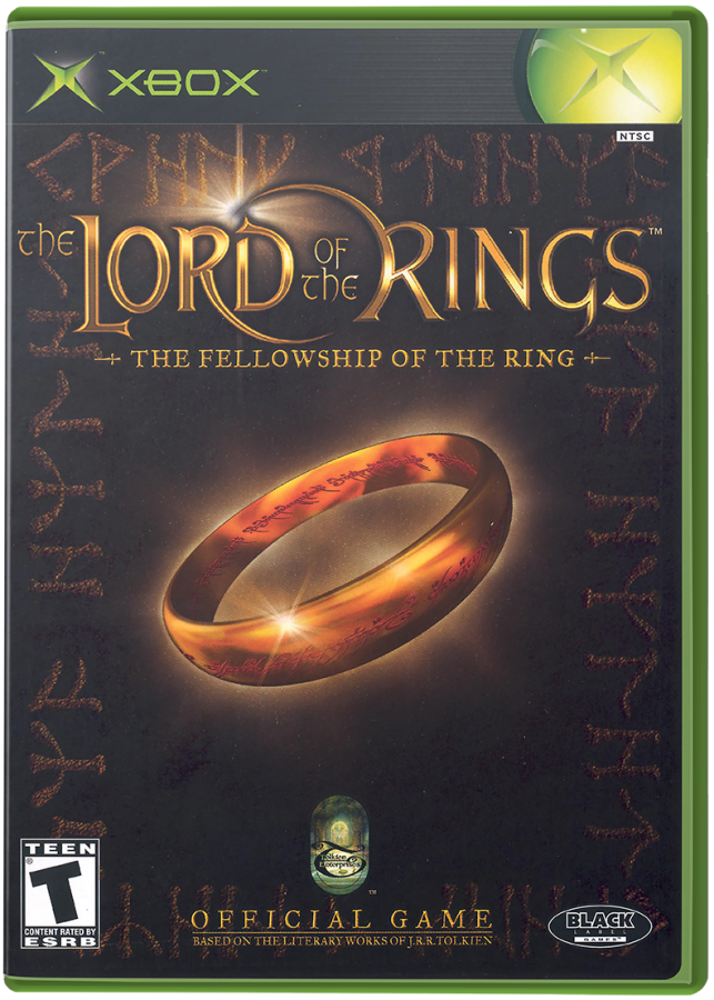 The Lord of the Rings: The Fellowship of the Ring – Xbox (XBOX) cover art for video game for XBOX