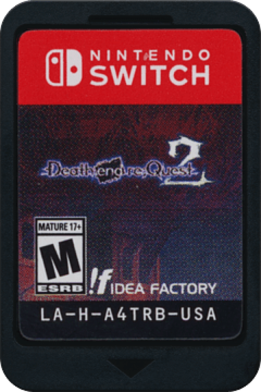 Death End Re;Quest 2 cartridge for Nintendo Switch (NS) video game