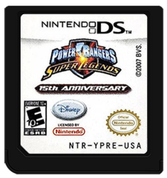Power Rangers: Samurai cartridge for Nintendo DS (DS) action adventure video game