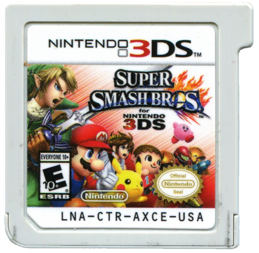 Super Smash Bros. for Nintendo 3DS cartridge for Nintendo 3DS (3DS) fighting video game