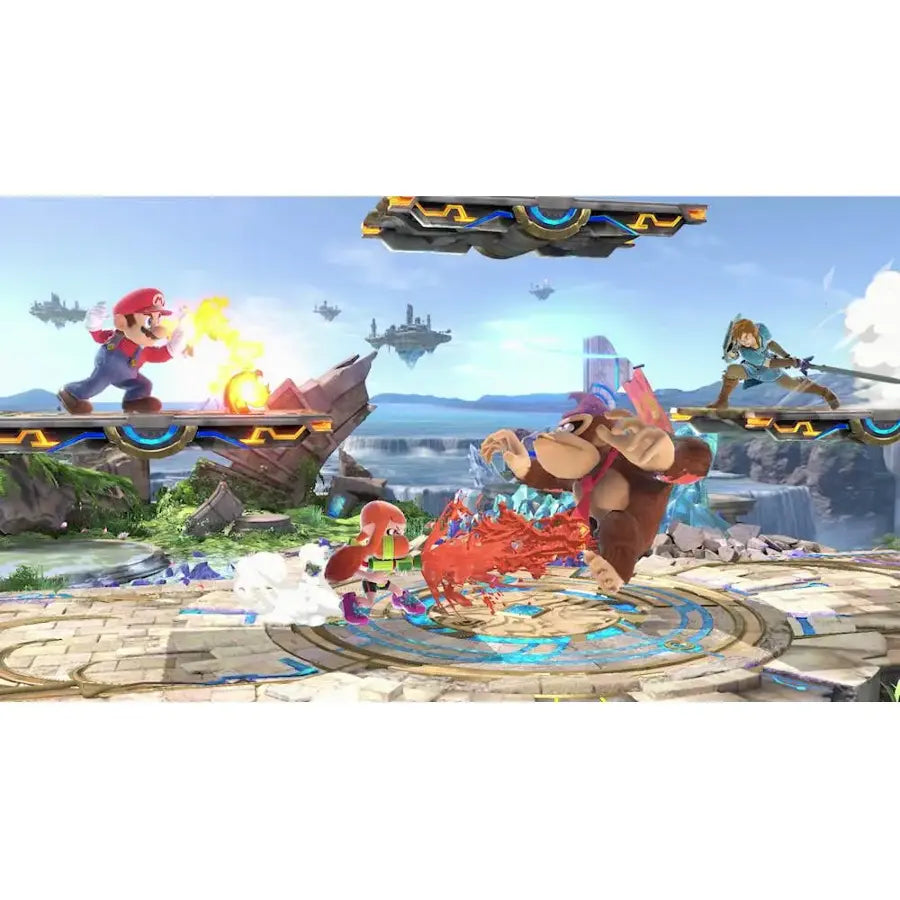 Super Smash Bros Ultimate gameplay image for Nintendo Switch fighting game