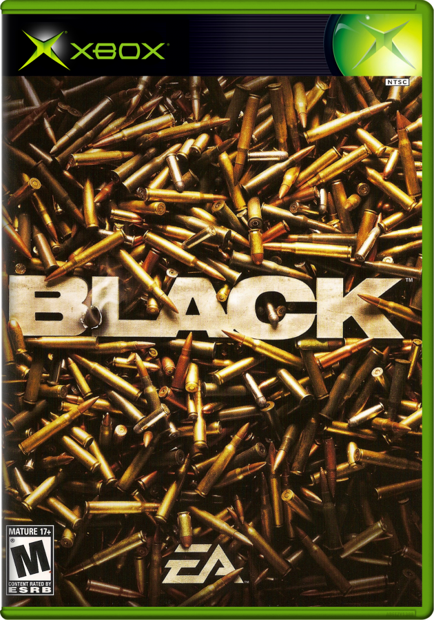 Black cover art for Xbox (XBOX) video game