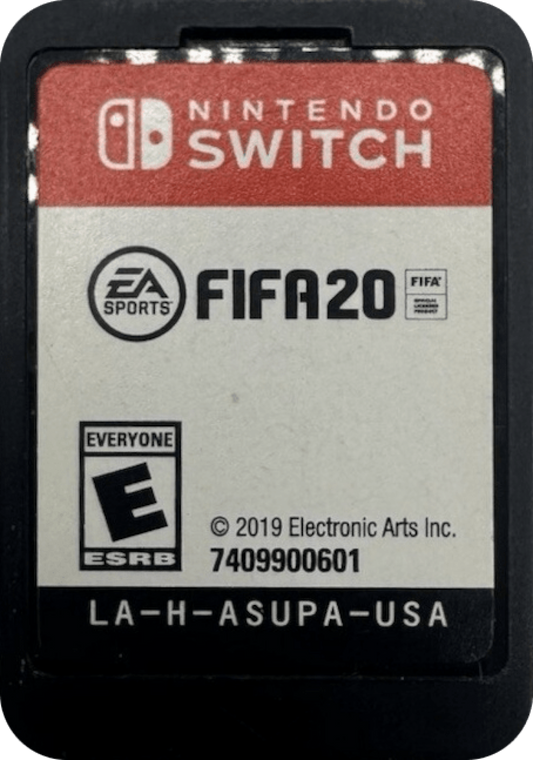 FIFA 20 Nintendo Switch NS for soccer sports video game fans featuring realistic football matches licensed teams and players career mode tournaments skill moves passing shooting goalkeeping and competitive multiplayer gameplay portable Nintendo Switch action collectible gaming appeal game cartridge