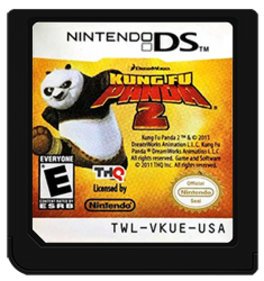 Kung Fu Panda 2 cartridge for Nintendo DS (DS) action adventure video game