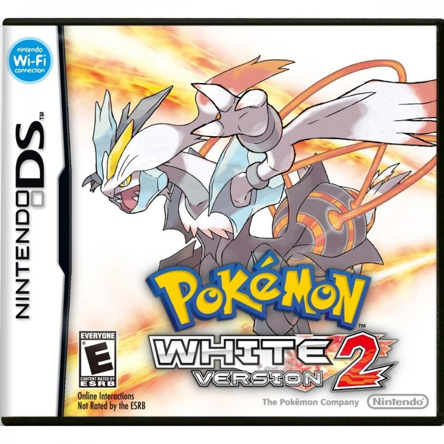 Pokémon: White Version 2 cover art for Nintendo DS (DS) Pokémon RPG adventure video game
