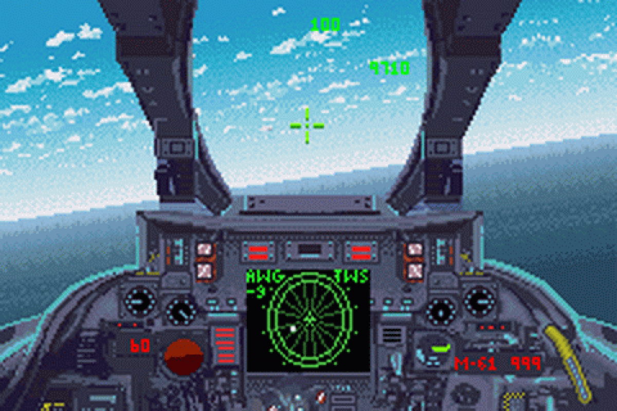 F-14 Tomcat cover art for Game Boy Advance (GBA) video game gameplay