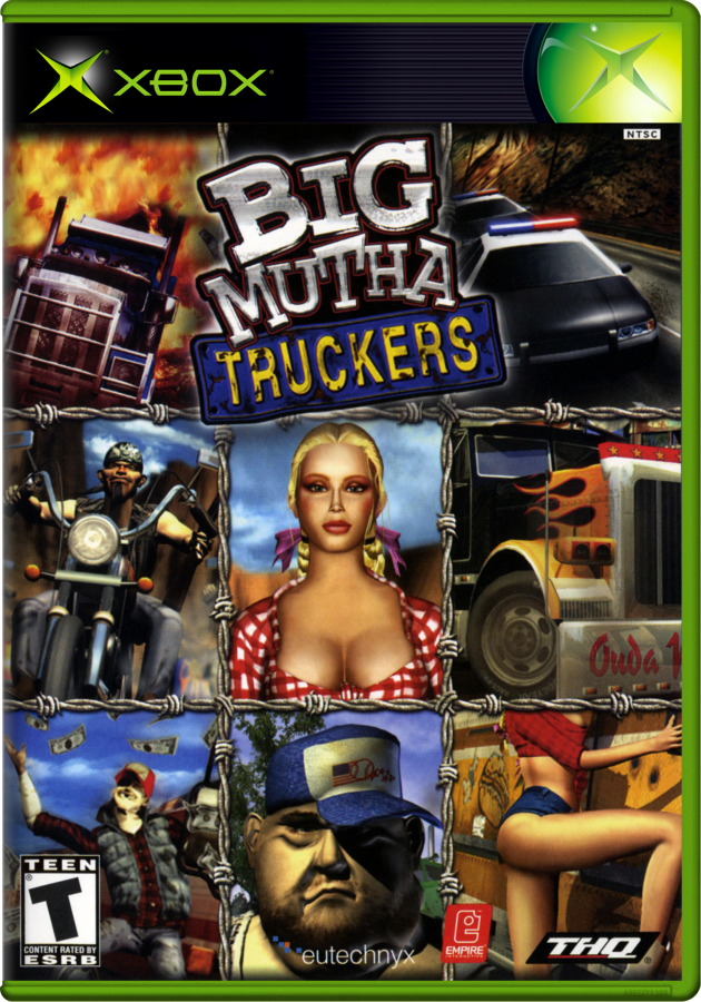Big Mutha Truckers cover art for Xbox (XBOX) video game