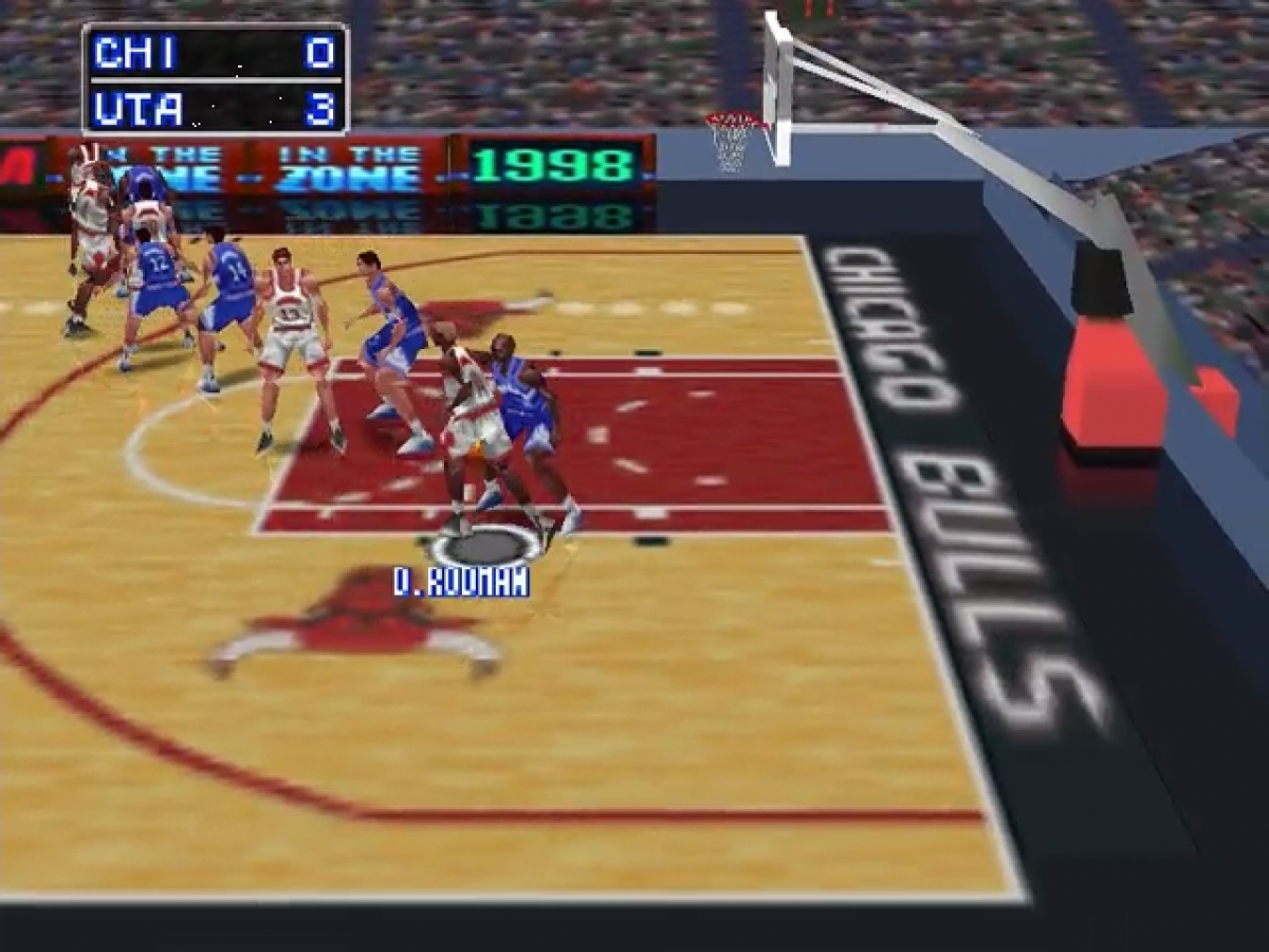 NBA In the Zone 98 gameplay for Nintendo 64 N64 video game