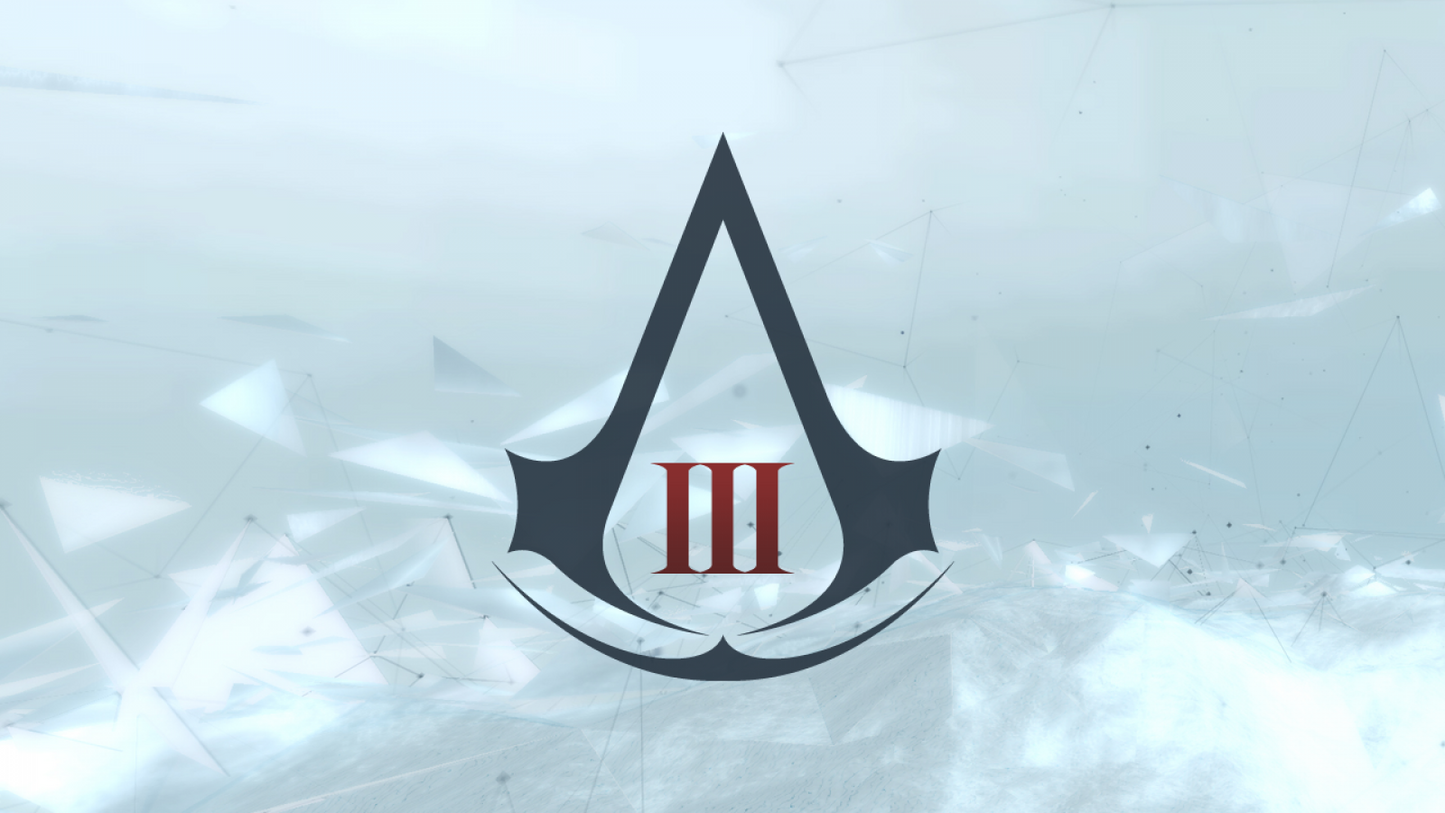 Assassins Creed III screen art for Nintendo Wii U WiiU video game