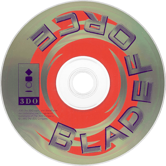 Blade Force disc for Panasonic 3DO (3DO) futuristic aerial shooter video game