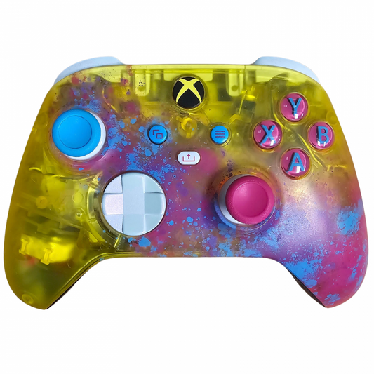 Forza Horizon 5 Limited Edition Controller with Razer Universal Quick Charging Stand Xbox Series X Xbox Series S XSX gaming accessory featuring Forza Horizon 5 themed controller design racing inspired styling wireless gameplay controls ergonomic design rechargeable battery support quick charging stand and Xbox gaming hardware collectible accessory appeal controller