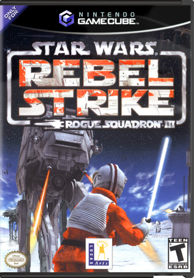 Star Wars: Rebel Strike: Rogue Squadron III cover art for GameCube (GC) video game