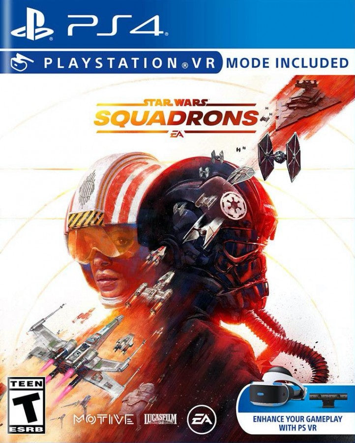 Star Wars: Squadrons cover art for PlayStation 4 (PS4) video game