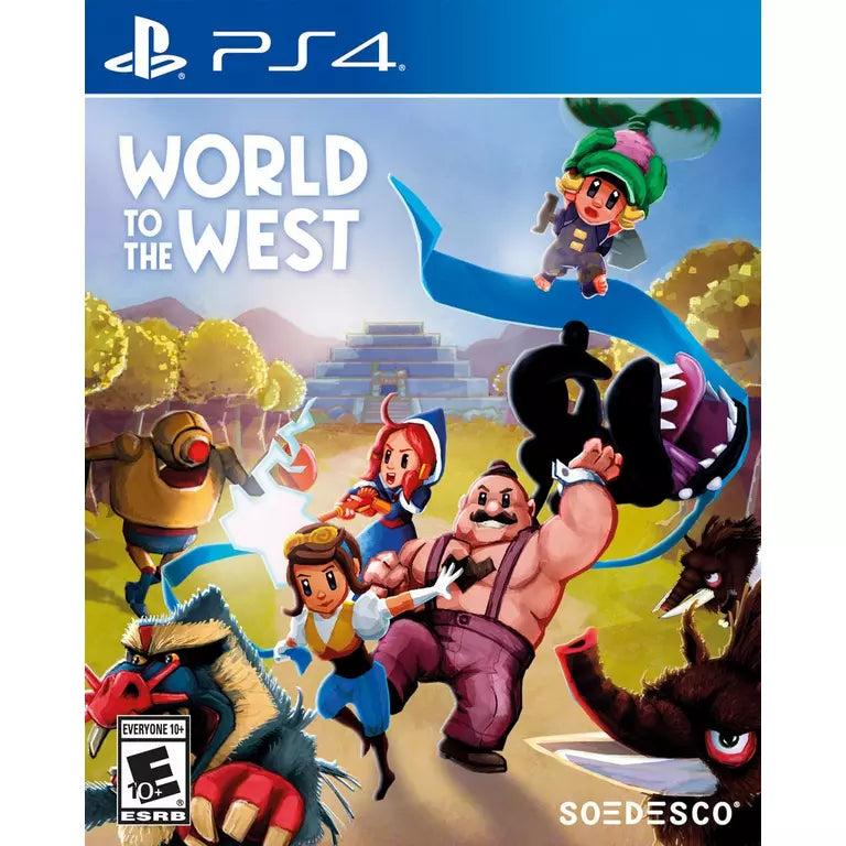 World to the West cover art for PlayStation 4 (PS4) video game