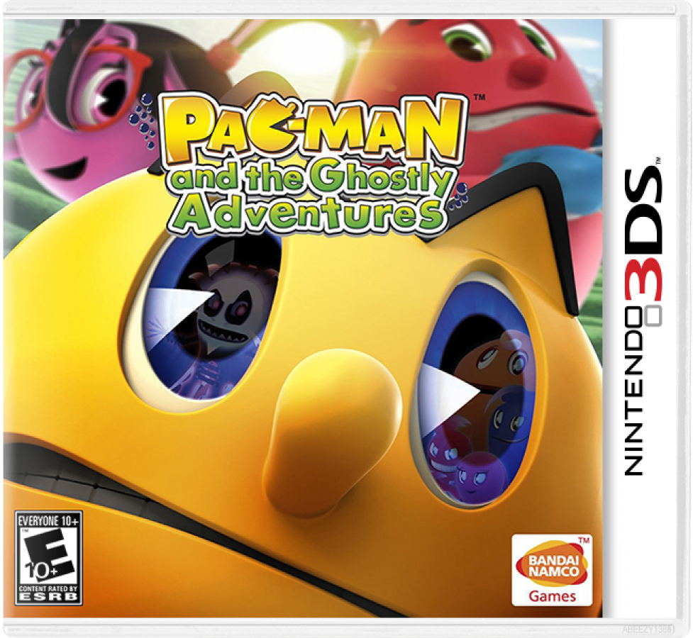Pac-Man and the Ghostly Adventures cover art for Nintendo 3DS (3DS) video game