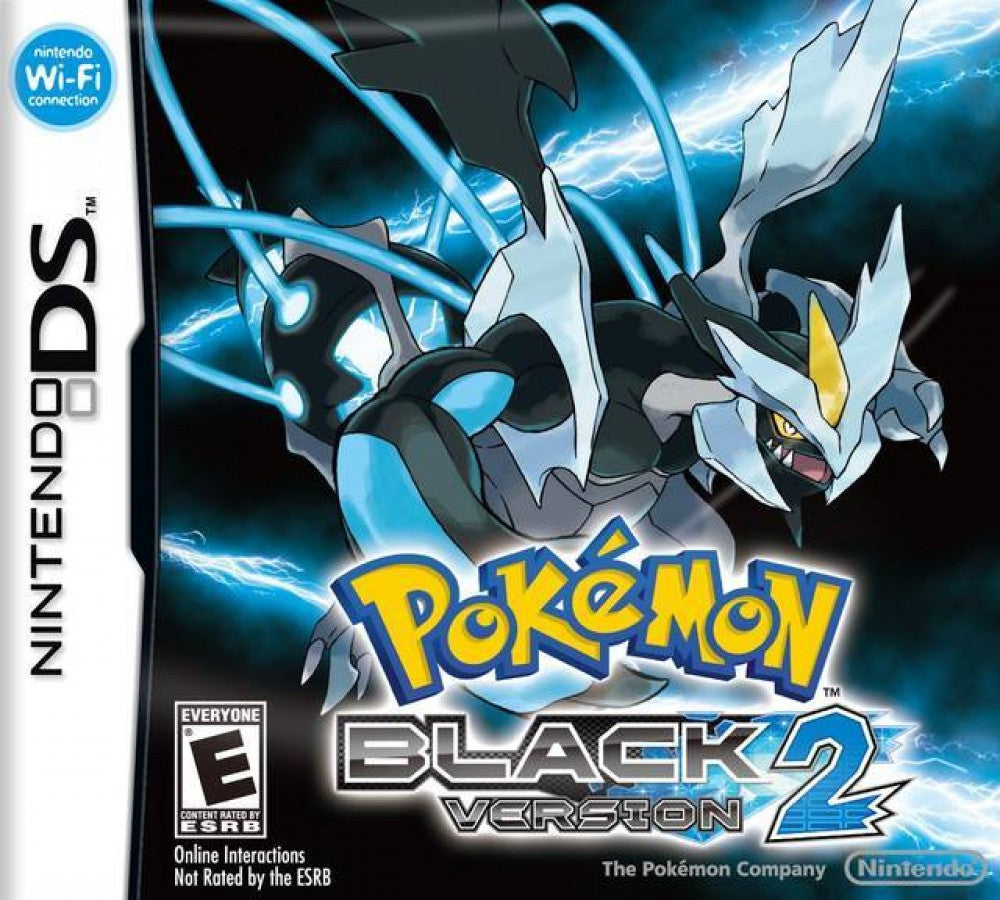 Pokémon: Black Version 2 cover art for Nintendo DS (DS) Pokémon RPG adventure video game