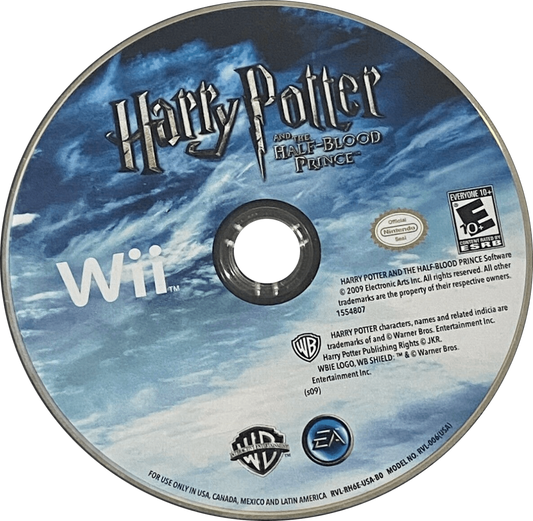 Harry Potter and the Half-Blood Prince – Nintendo Wii (Wii) action-adventure fantasy disc for video game