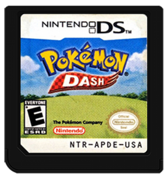 Pokémon Dash cartridge for Nintendo DS (DS) racing adventure video game