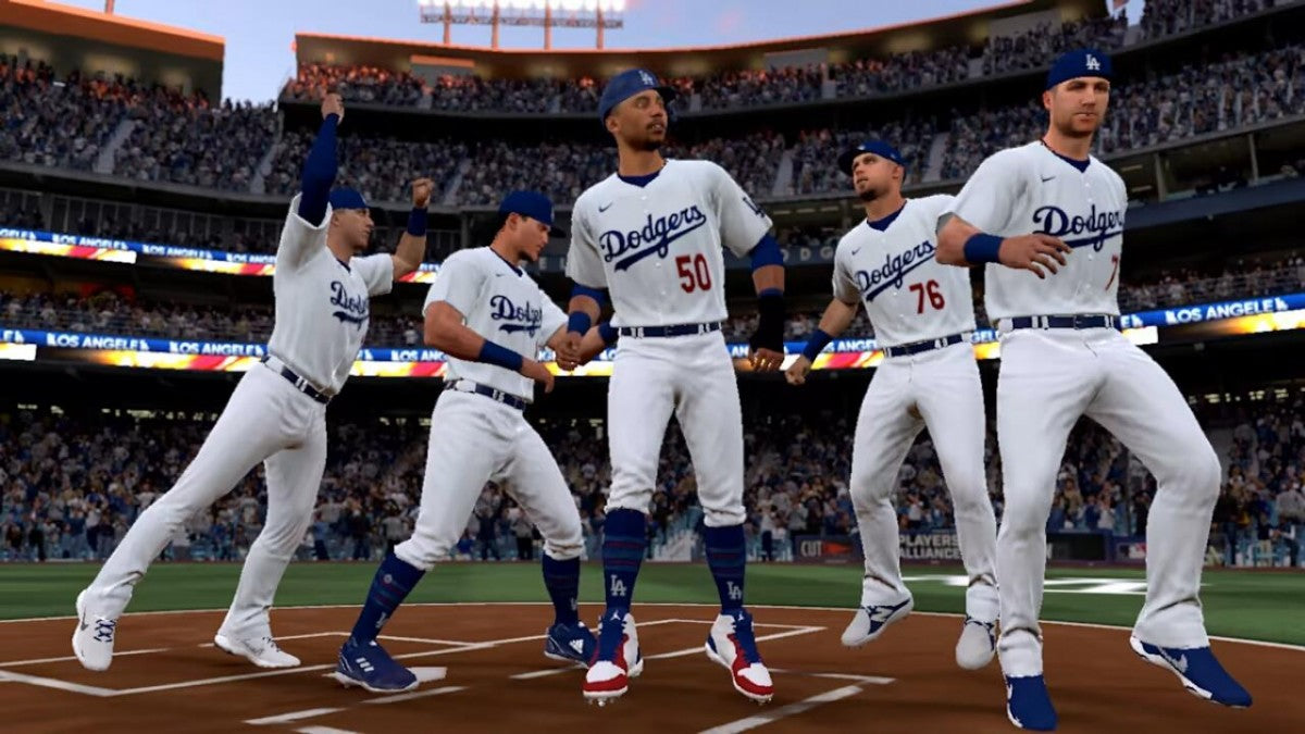 MLB The Show 23 gameplay image for Nintendo Switch (NS) baseball video game