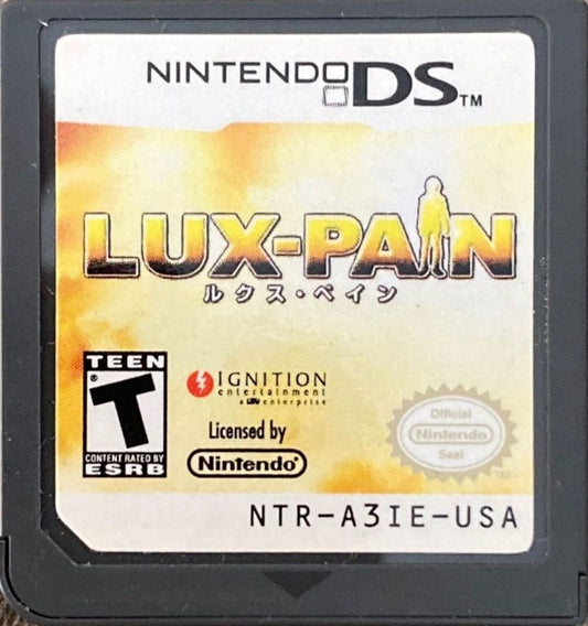 Lux-Pain cartridge for Nintendo DS (DS) visual novel mystery adventure video game