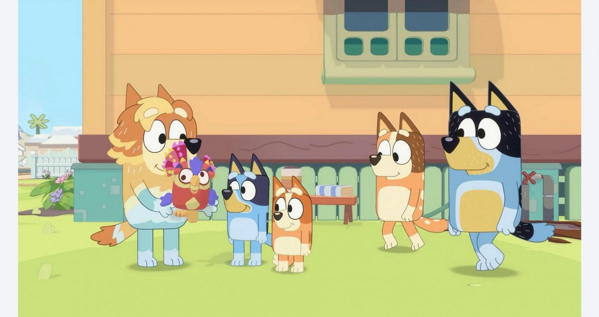 Bluey The Video Game gameplay image for Nintendo Switch (NS) gameplay